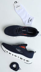 Saifeinu - Men's CloudNova Shoes – Blue (Free Socks & Laces)
