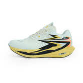 Flam Men’s Sports Running Shoes - White/Yellow