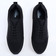 Liquids - Nova Cloud (Lace-Up) - Black (White Sole)