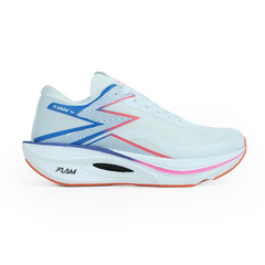 Flam Men’s Sports Running Shoes - White Blue And Pink
